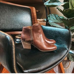 Frye Brown Ankle Boots